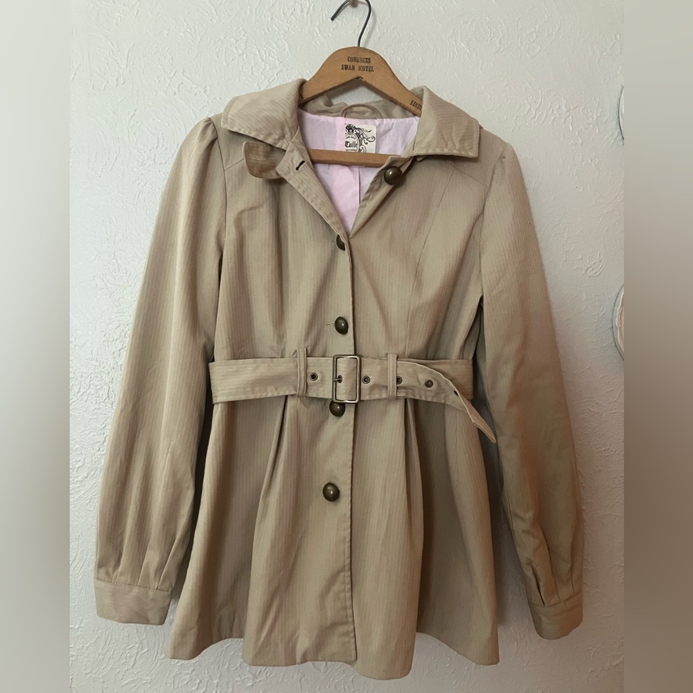 Anthropologie Tulle jacket, small